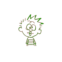 Sticker Calvin Verliefd